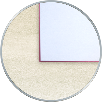 色紙フチ色濃いピンク色