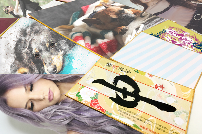 オンデマンド色紙、オフセット色紙