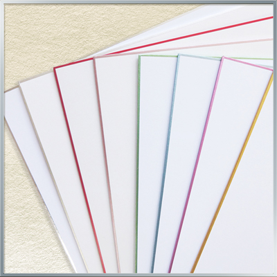 選べる色紙のフチ色
